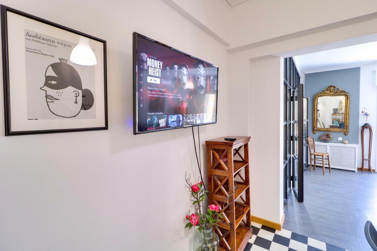 Plaka Elegant Apartment Athena Bagian luar foto